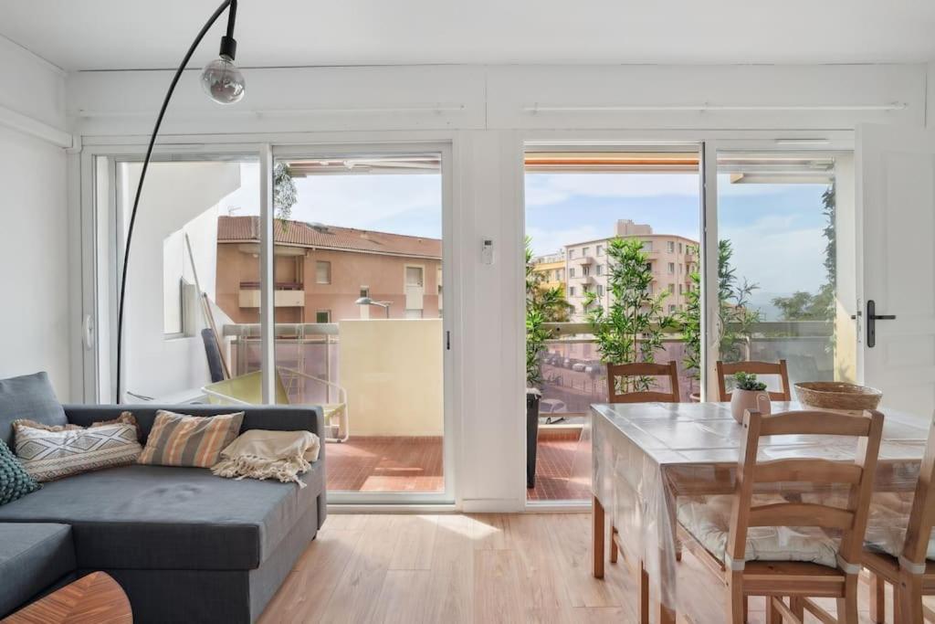 Charmant Appartement Vue Mer 7Eme - Plage 200M 马赛 外观 照片