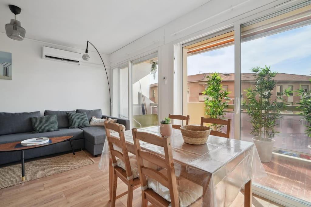 Charmant Appartement Vue Mer 7Eme - Plage 200M 马赛 外观 照片