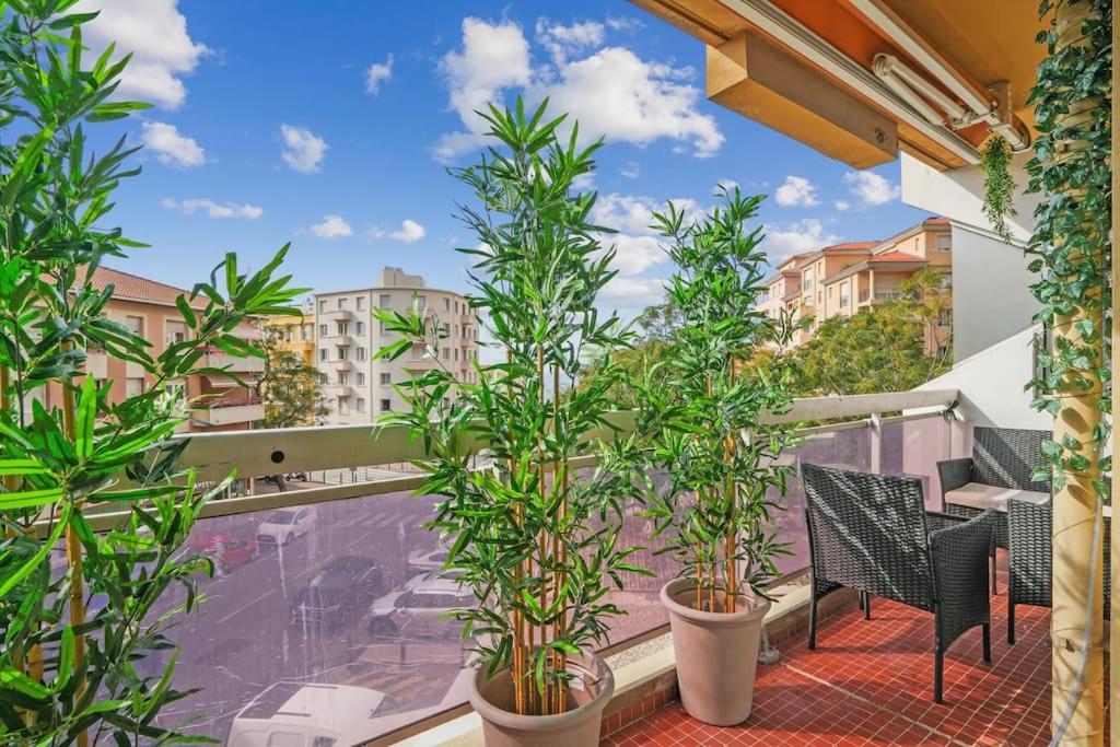Charmant Appartement Vue Mer 7Eme - Plage 200M 马赛 外观 照片