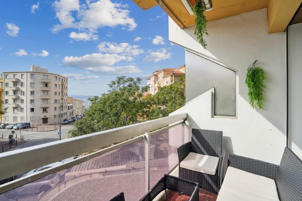 Charmant Appartement Vue Mer 7Eme - Plage 200M 马赛 外观 照片